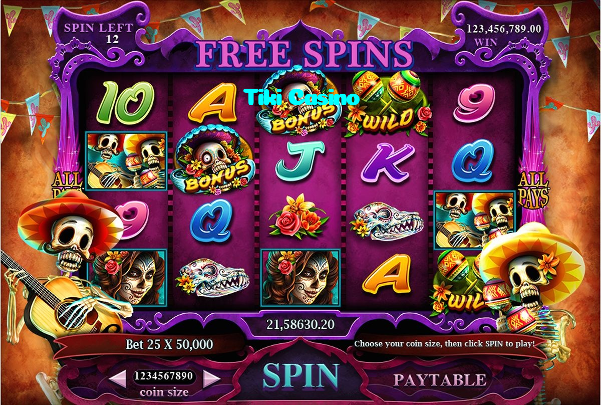Tiki Casino casino presented on mobile device in Pakistan with slots and live games